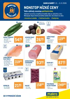 Náhled letáku Makro leták - Nonstop nízké ceny od 05.08.2026