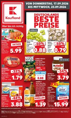 Kaufland Prospekt Oranienburg ab 17.09.2026 gültig