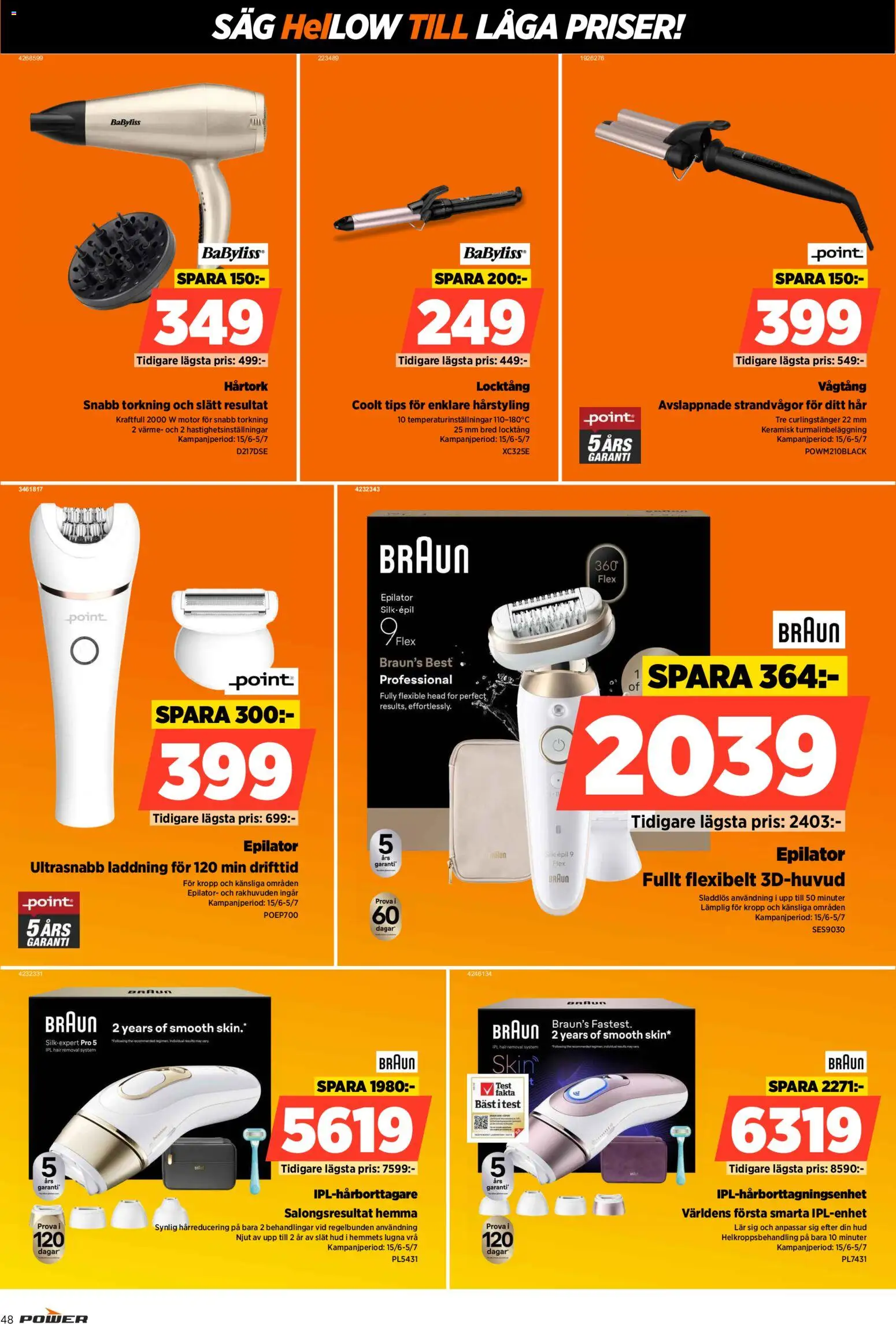 Power reklamblad aktuell från 22/06/2026 | Sida: 48
