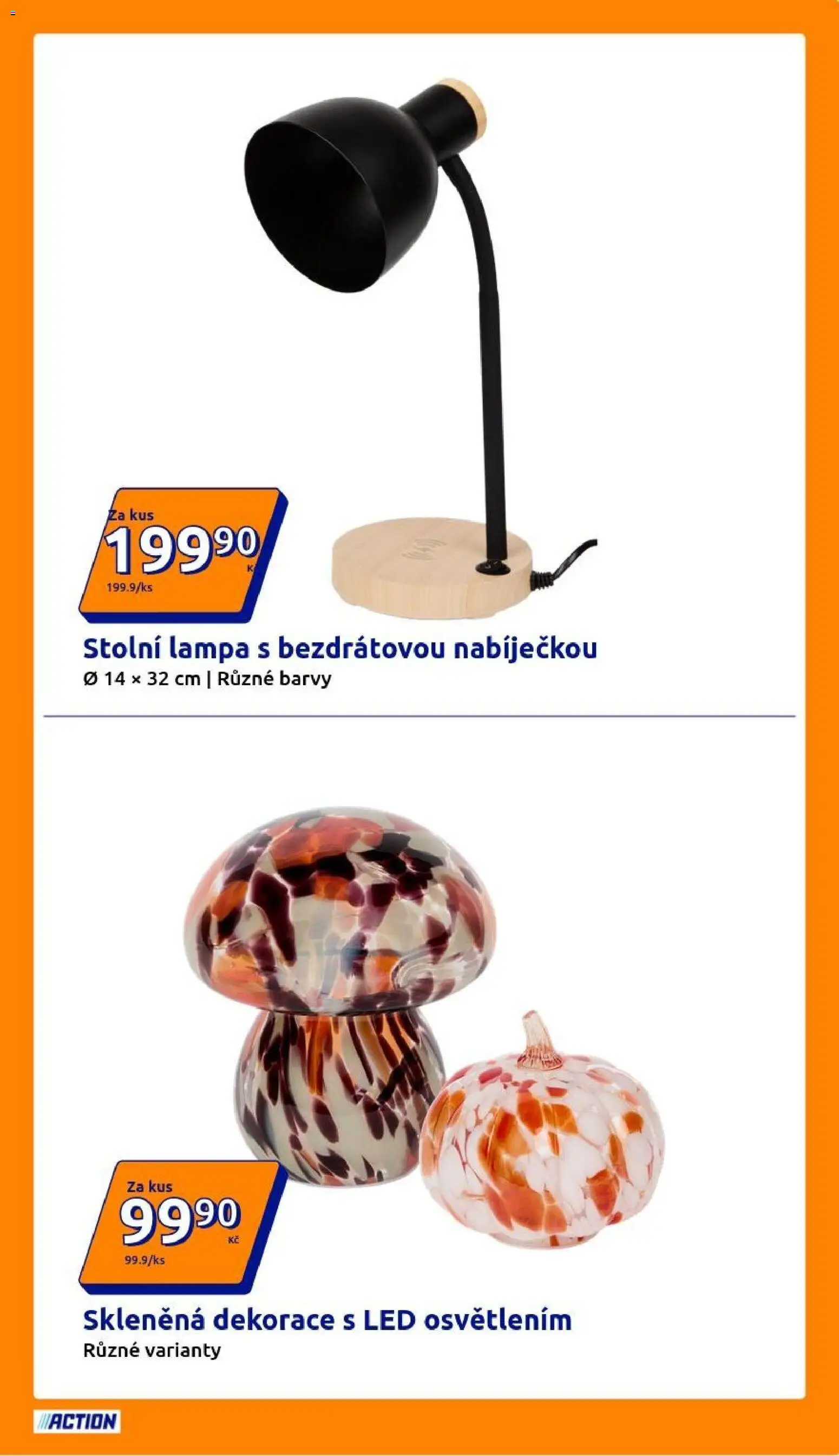 Action leták od 26.08.2026 | Strana: 29 | Produkty: Stolní lampa, Lampa, Barvy, LED