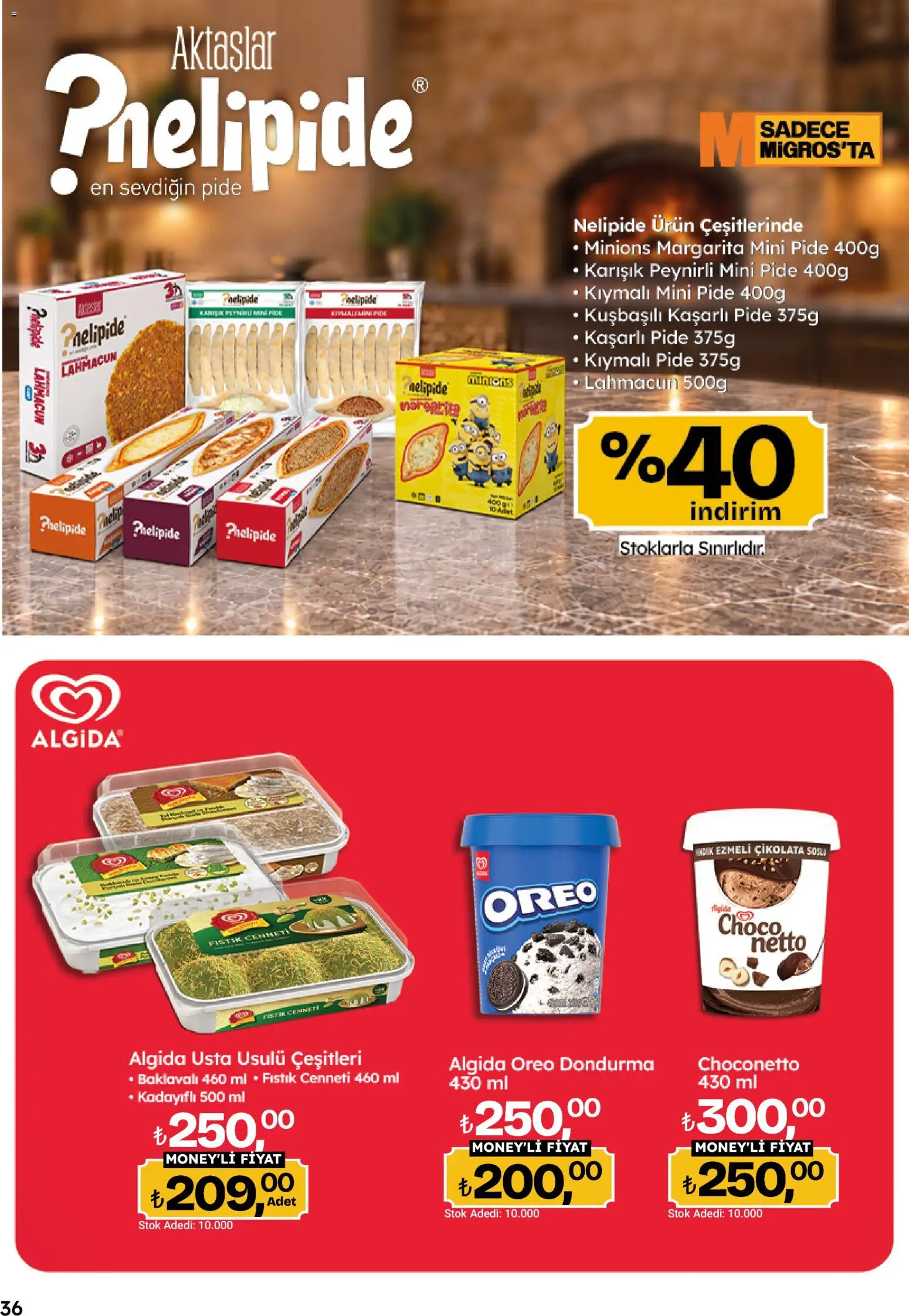 Migros Katalog - 5M Migroskop Dijital - 08 Ekim 2026 tarihinden itibaren geçerlidir | Sayfa: 36 | Ürünler: Fıstık, Çikolata, Dondurma