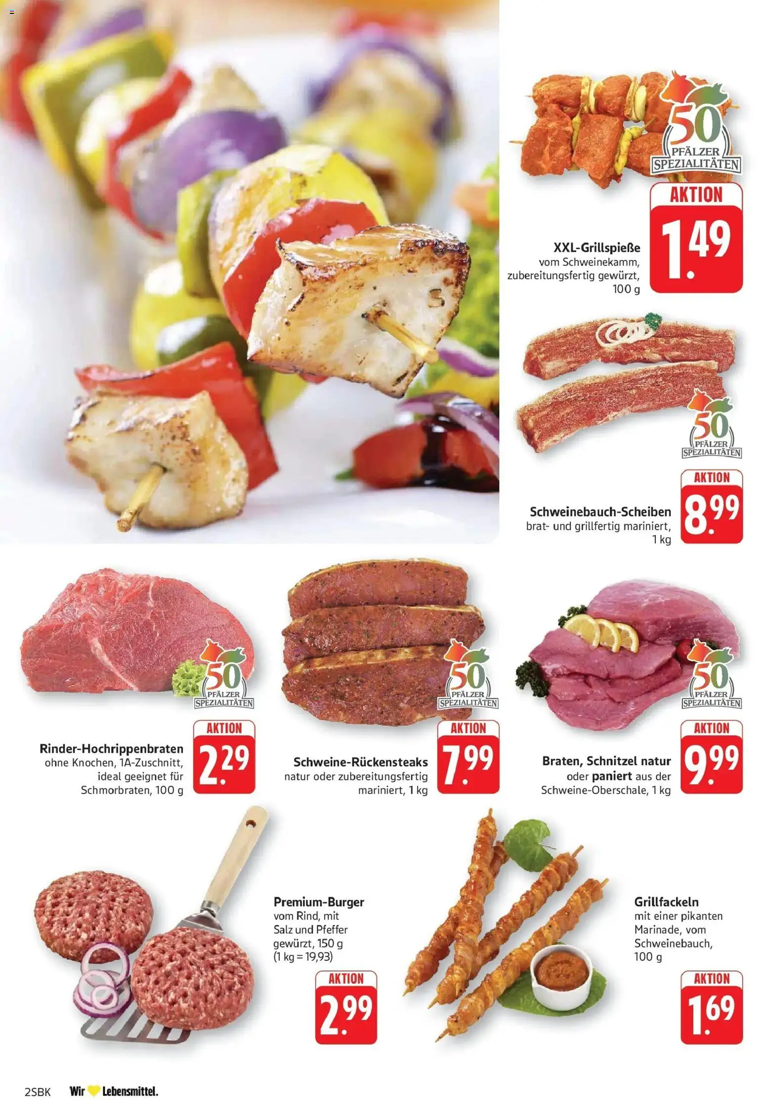 Edeka Prospekt Pirmasens (ab 10.08.2026) » Angebote Online | Seite: 2 | Produkte: Spezialitäten, Schnitzel, Salz, Pfeffer