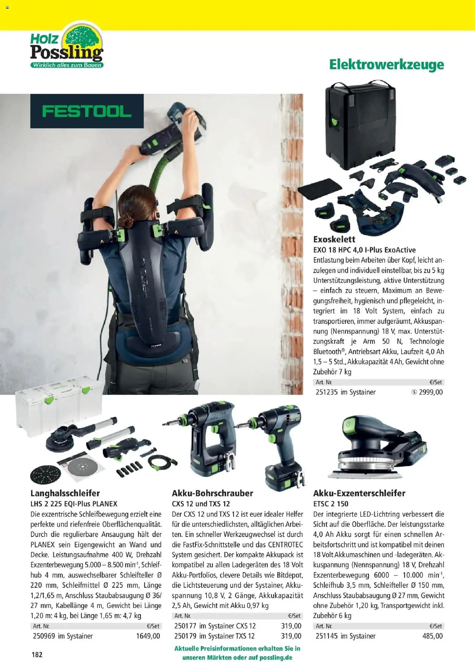 Angebote - Holz Possling: dig. Flyer | Holz-Bau-Katalog | Mai – gültig ab 03.05.2025 | Seite: 182 | Produkte: Gewicht