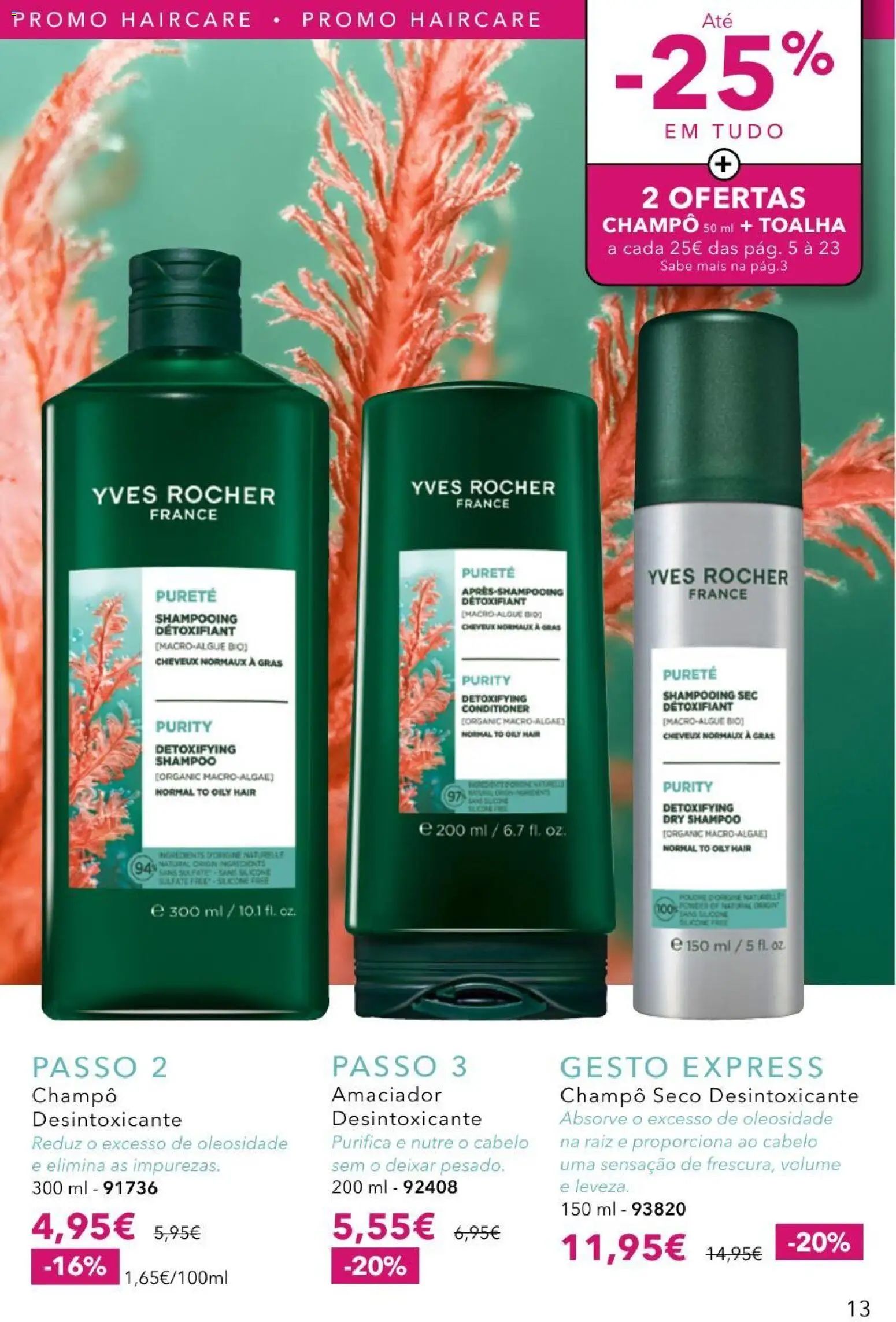 Yves Rocher catálogo 11 │ válido de 27/08/2026 | Página: 13 | Produtos: Champô, Shampoo