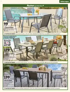 Auchan - Jardinage, meubles jardin - Voorbeeld van een folder van Auchan, geldig van 03.03.2026 | Pagina: 31 | Producten: Fauteuil, La