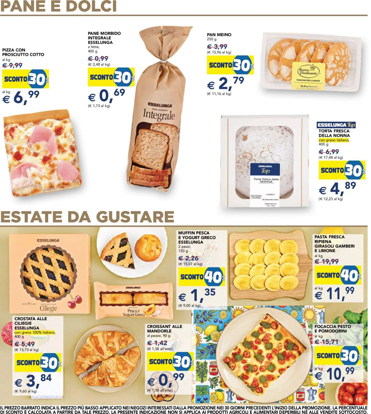 Volantino Esselunga S del 18.06.2026 | Pagina: 15 | Prodotti: Pomodorini, Limone, Pesca, Pesto