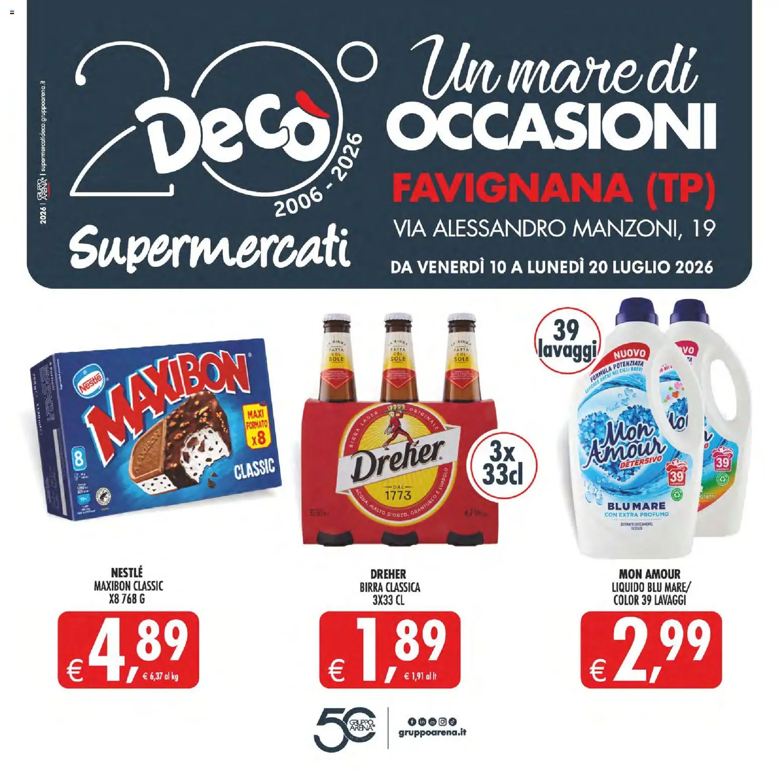 Volantino Decò del 10/07/2026 | Pagina: 1