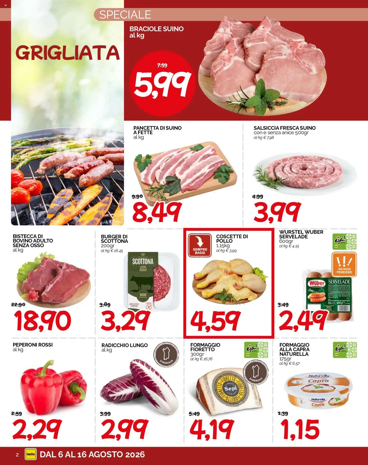 Volantino HarDis del 06/08/2026 | Pagina: 2