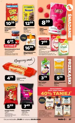 Pogląd oferty "Owoce liofilizowane Kresto, Owoce liofilizowane Kresto > malina > truskawka 15 g" - ważna od 21.09.2026 | Strona: 27 | Produkty: Owoce liofilizowane, Miód, Orzechowa, Owoce