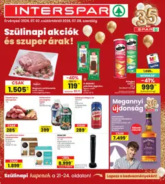 Interspar akciós újság - amely érvényes a következő dátumtól: 2026.07.02.