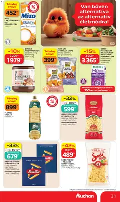 BARILLA DURUM SZÁRAZTÉSZTA, BARILLA DURUM SZÁRAZTÉSZTA Ft/db, többféle, 450/500 g, 2264/2038 Ft/kg Bizalomkártyával: 1509/1358 Ft/kg - amely érvényes a következő dátumtól: 2026.10.15. | Oldal: 31