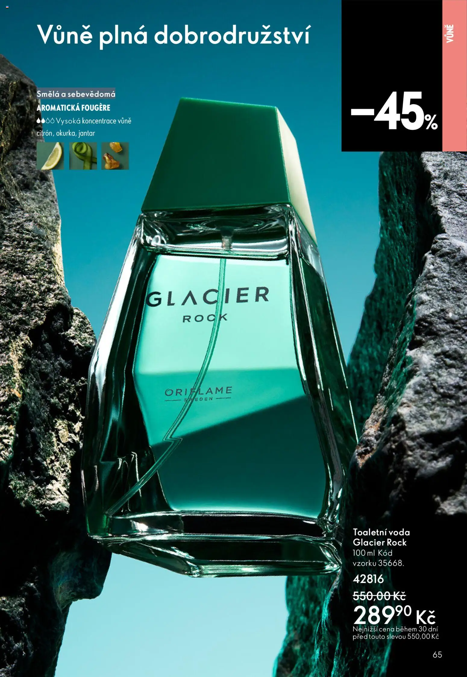 Oriflame katalog č. 07/2026 od 06.05.2026 | Strana: 65 | Produkty: Voda, Toaletní voda
