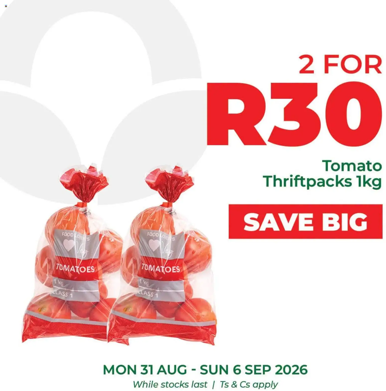 New Food Lover's Market catalogue – valid from 31/08/2026 | Page: 4 | Products: Tomatoes