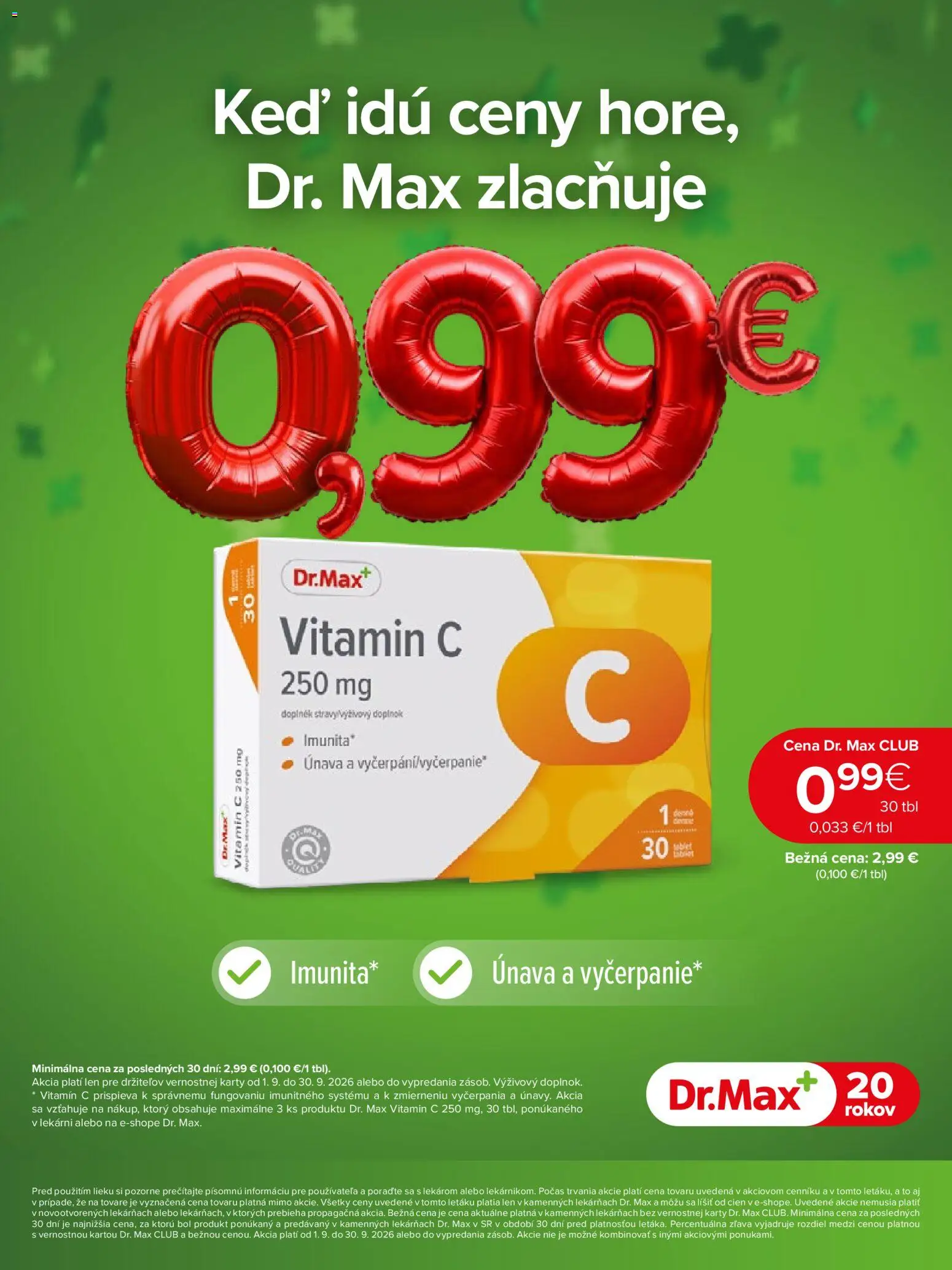 Nové Dr. Max akcie – leták je platný od 01.09.2026 | Strana: 16