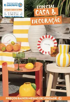 Pré-visualização E.Leclerc Folheto Especial Casa & Decoração válido de 26.05.2026