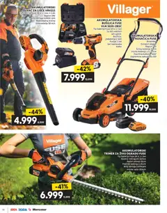 Idea katalog Prolećni magazin - pregled Idea kataloga - važi od 09.04.2026 | Strana: 18 | Proizvode: Kofer, Bušilica, Trimer, Baterije