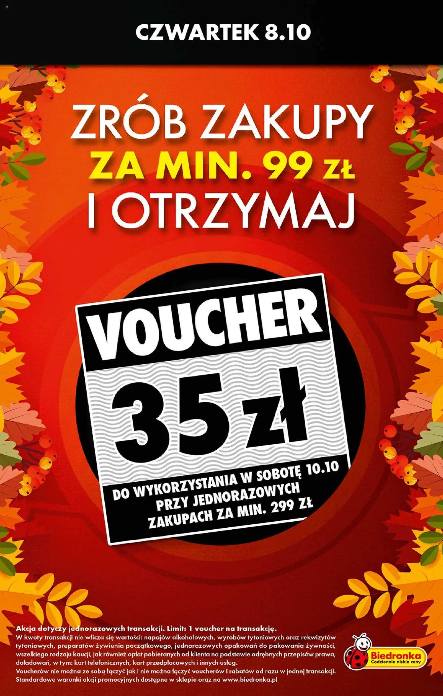 Biedronka Polsko leták - Codziennie niskie ceny od 08.10.2026 | Strana: 20
