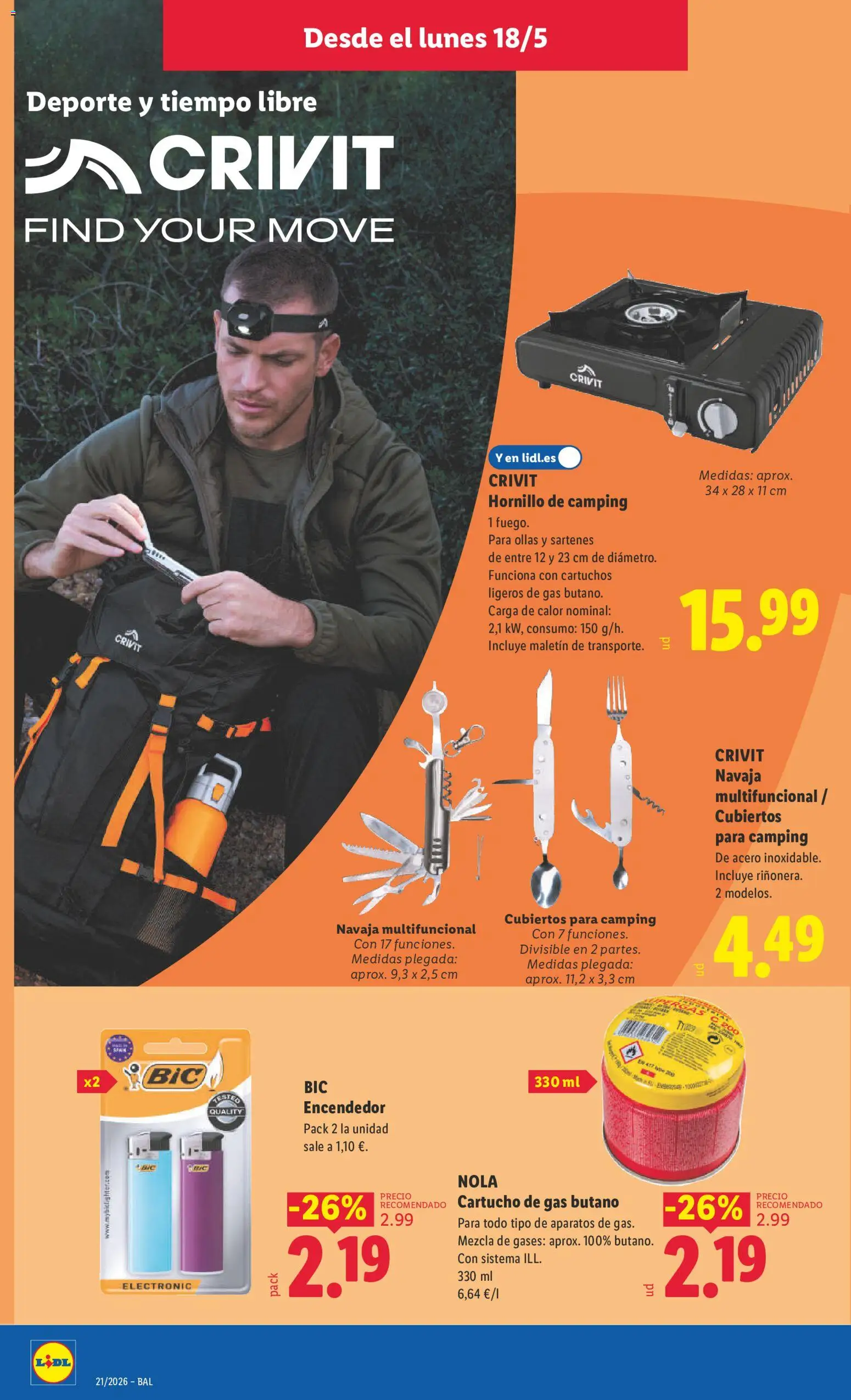 Lidl folleto de bazar │ válido desde el 18.05.2026 | Página: 10