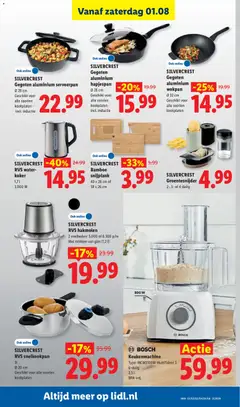 BOSCH, Keukenmachine, Type: MCM3100W MultiTalent 3, 6-delig, 2,3 l, BPA-vrij - Voorbeeld van een folder van Lidl, geldig van 27-07-2026 | Pagina: 40