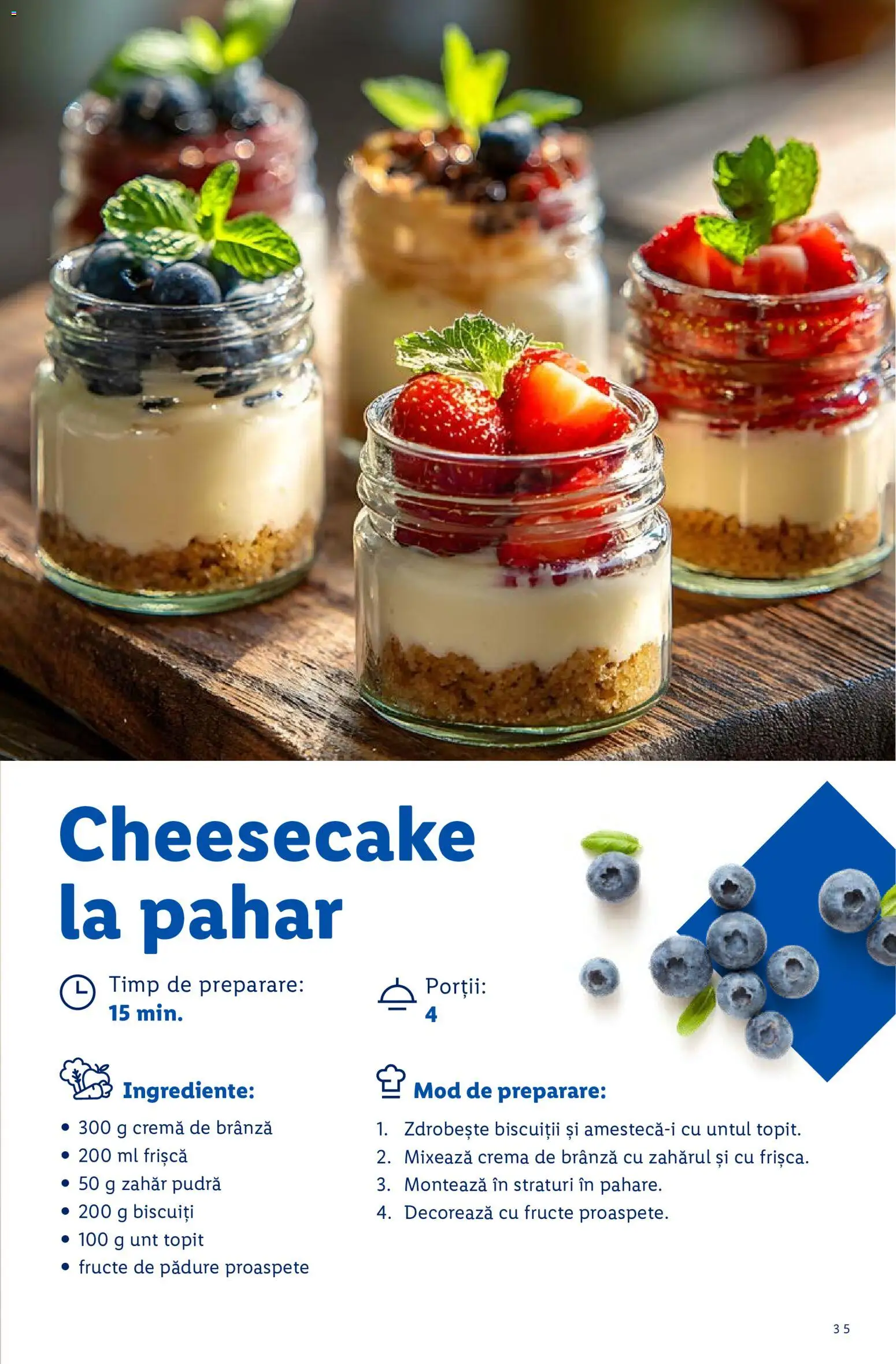Noul catalog Lidl – valabil de la 07.09.2026 | Pagină: 35 | Produse: Zahar pudra, Fructe de pădure, Brânză, Frișcă