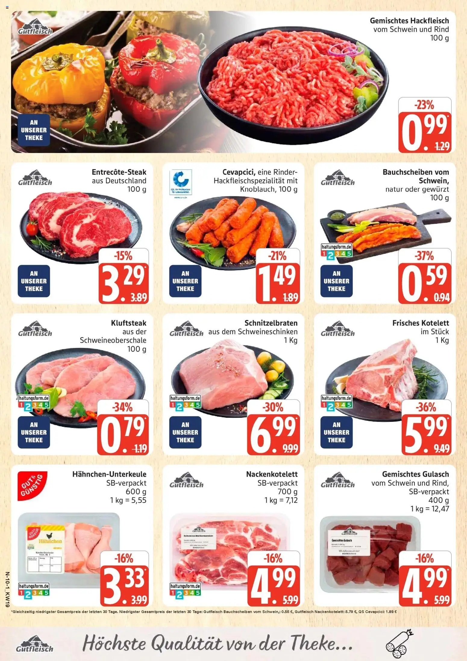 Marktkauf Prospekt Cuxhaven	 – gültig ab 04.05.2026 | Seite: 10 | Produkte: Hahnchen, Cevapcici, Gulasch, Hackfleisch