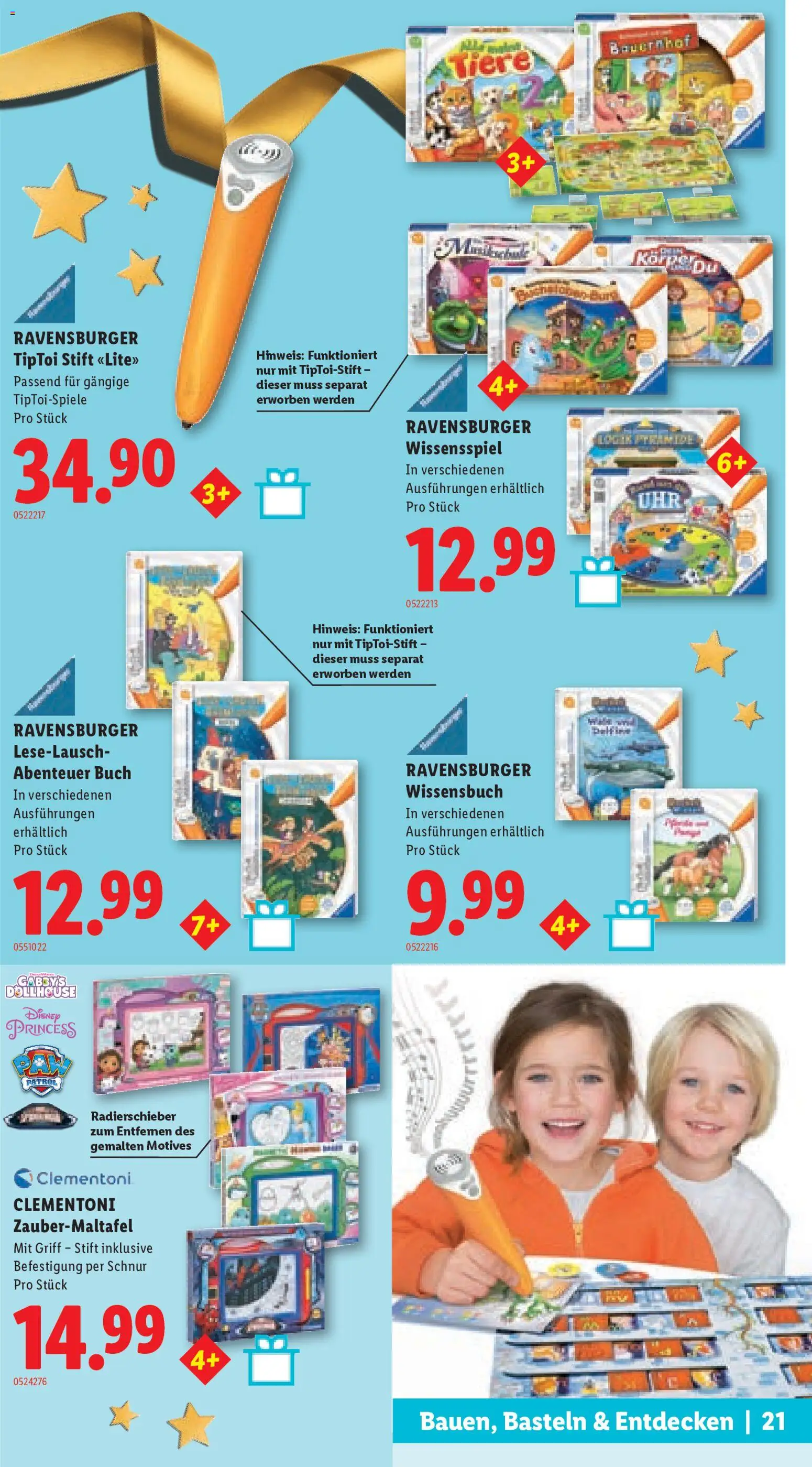 Lidl aktionen Spielwaren – gültig ab 29.10.2026 | Seite: 21