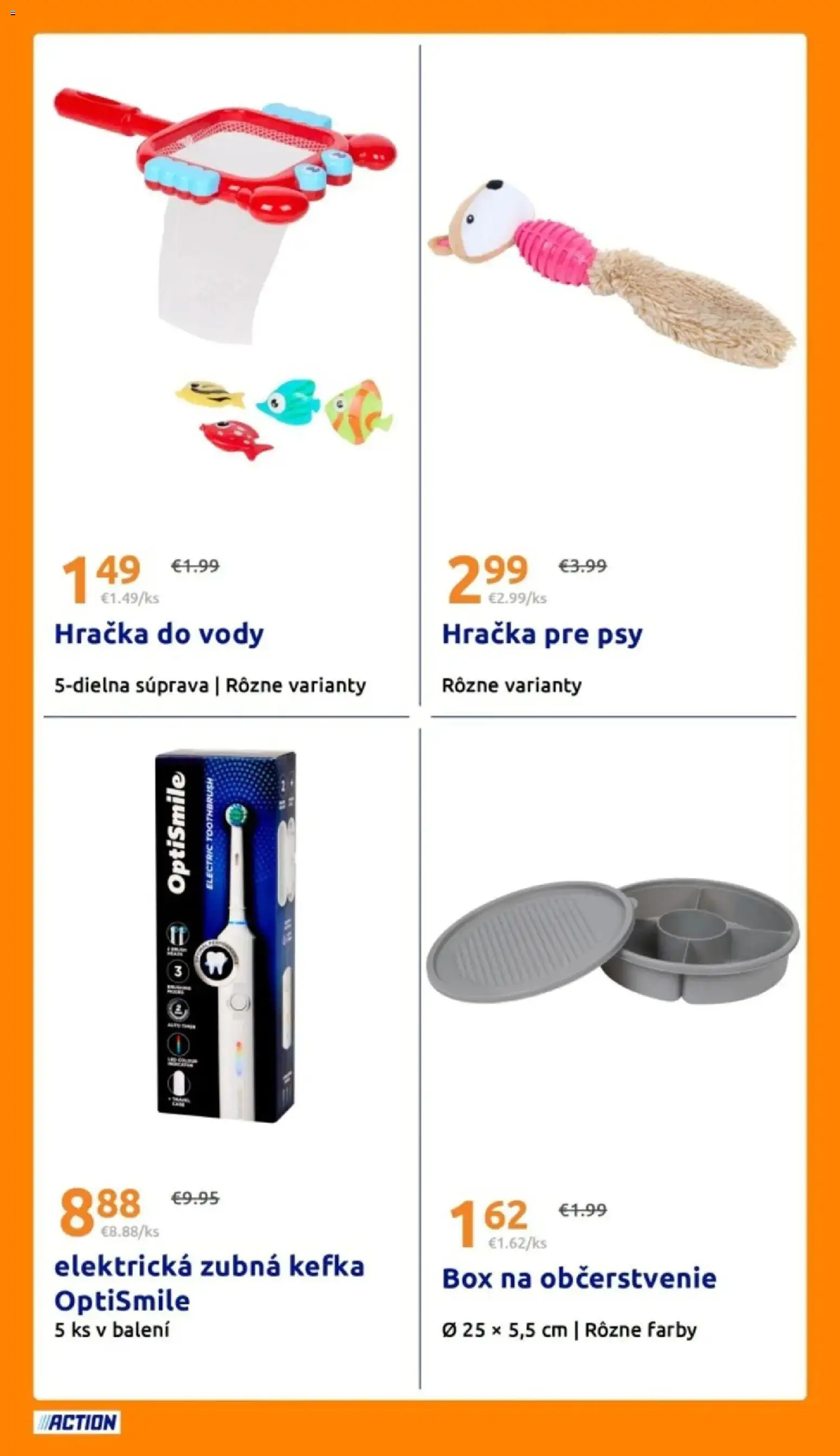 Nové Action akcie – leták je platný od 10.06.2026 | Strana: 24 | Produkty: Elektrická zubná kefka, Zubná kefka