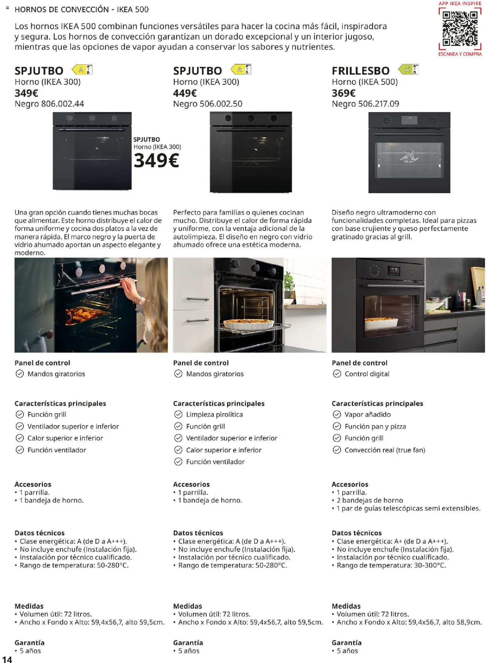 IKEA - Electrodomésticos │ válido desde el 01/09/2026 | Página: 14 | Productos: Pan, Pizza, Ventilador, Enchufe