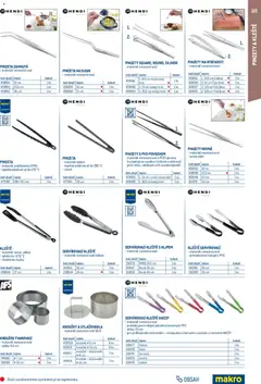 Náhled letáku Makro leták - Gastro vybavení a zařízení od 01.02.2026 | Strana: 121 | Produkty: Sushi, Silikon