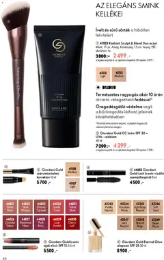 Katalógus Oriflame 2026/09 - amely érvényes a következő dátumtól: 2026.06.17. | Oldal: 66 | Termékek: Szempillaspirál, Smink, Alapozó, CC krém