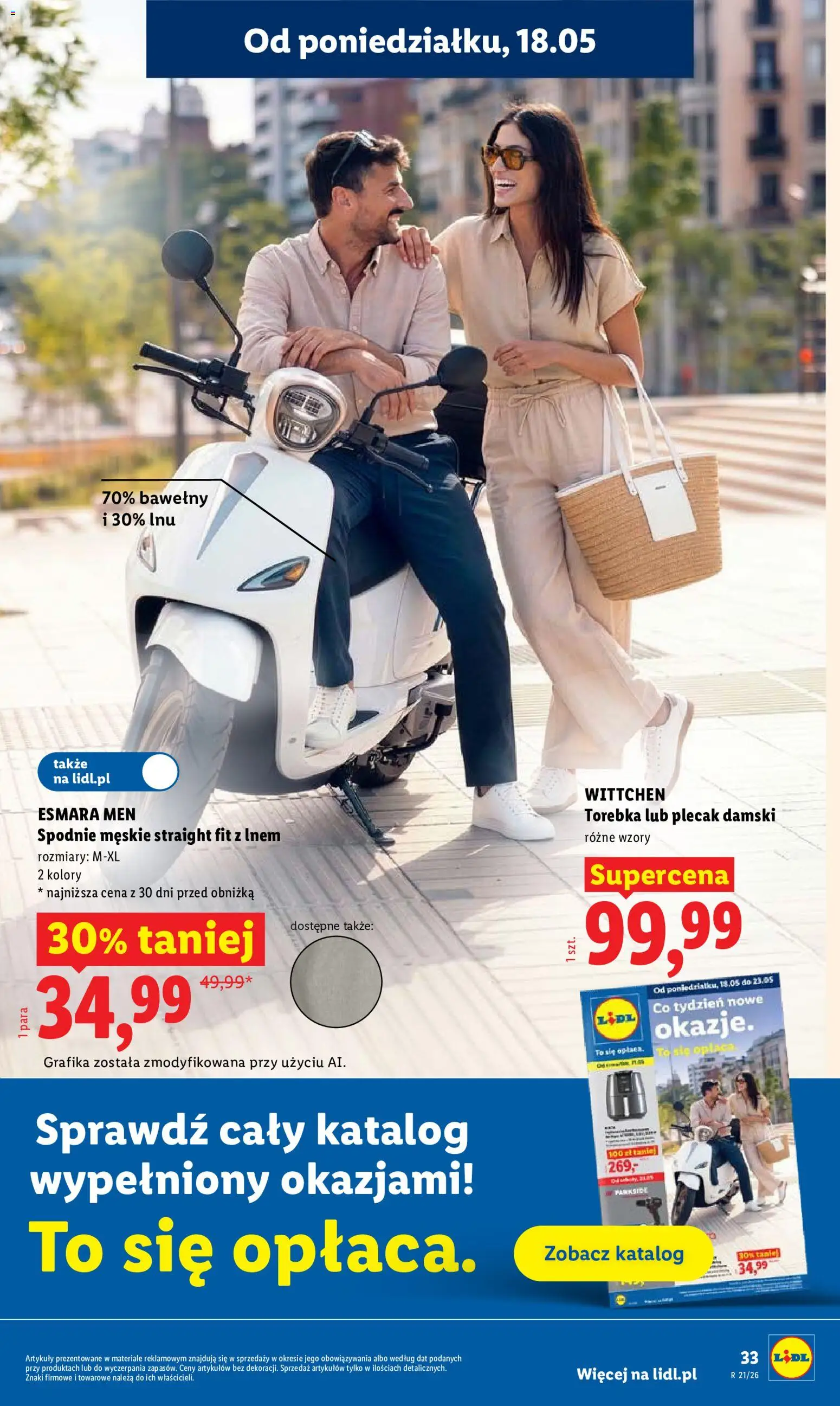 Lidl Polsko leták od 18.05.2026 | Strana: 33 | Produkty: Parkside