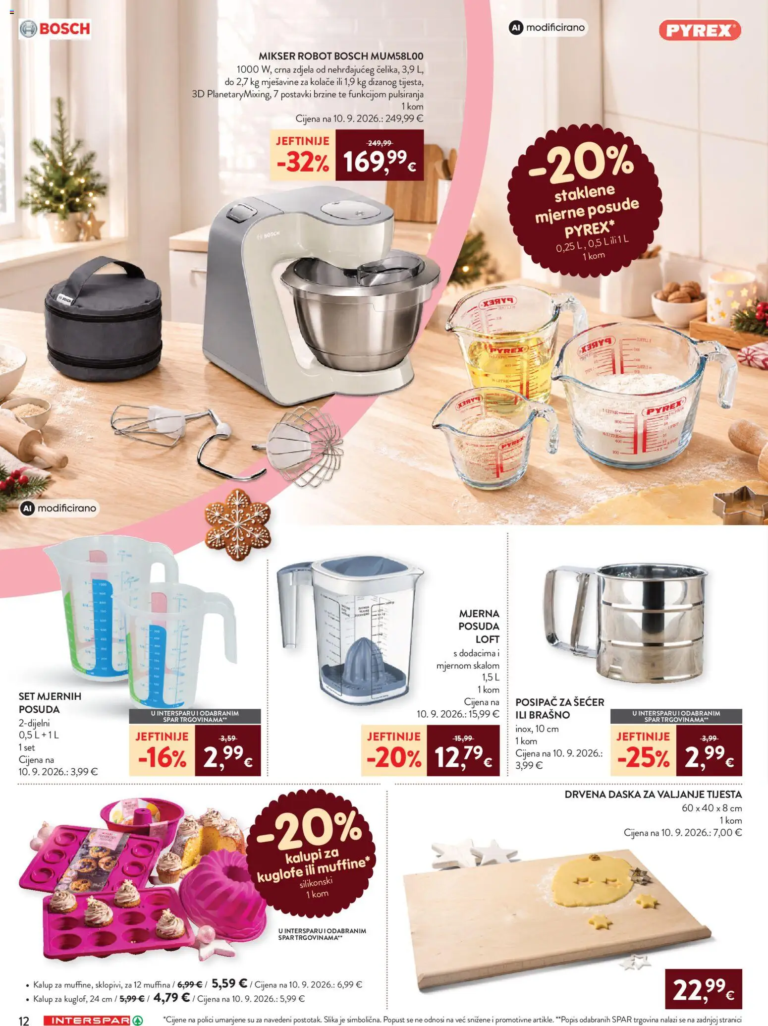 Interspar katalog | vrijedi od 07.10.2026 | Stranica: 14 | Proizvodi: Mikser, Robot, Posuđe, Kalupi