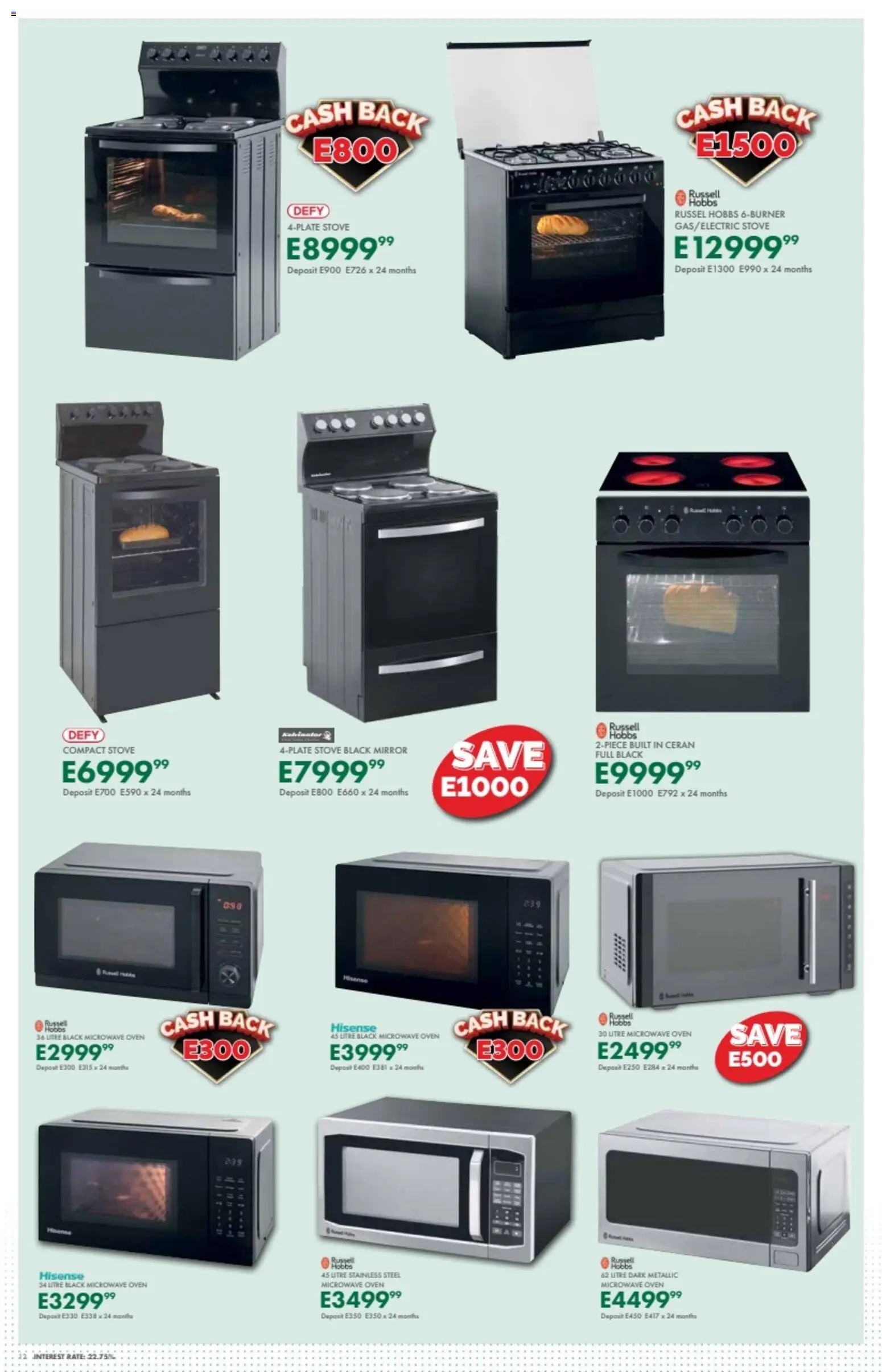 New Beares catalogue – valid from 11.05.2026 | Page: 12 | Products: Oven, Microwave oven, Stove, Microwave