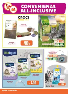 Anteprima del volantino Elite Supermercati volantino Pet valido a partire dal 29/07/2026 | Pagina: 12 | Prodotti: Tiragraffi, Latte