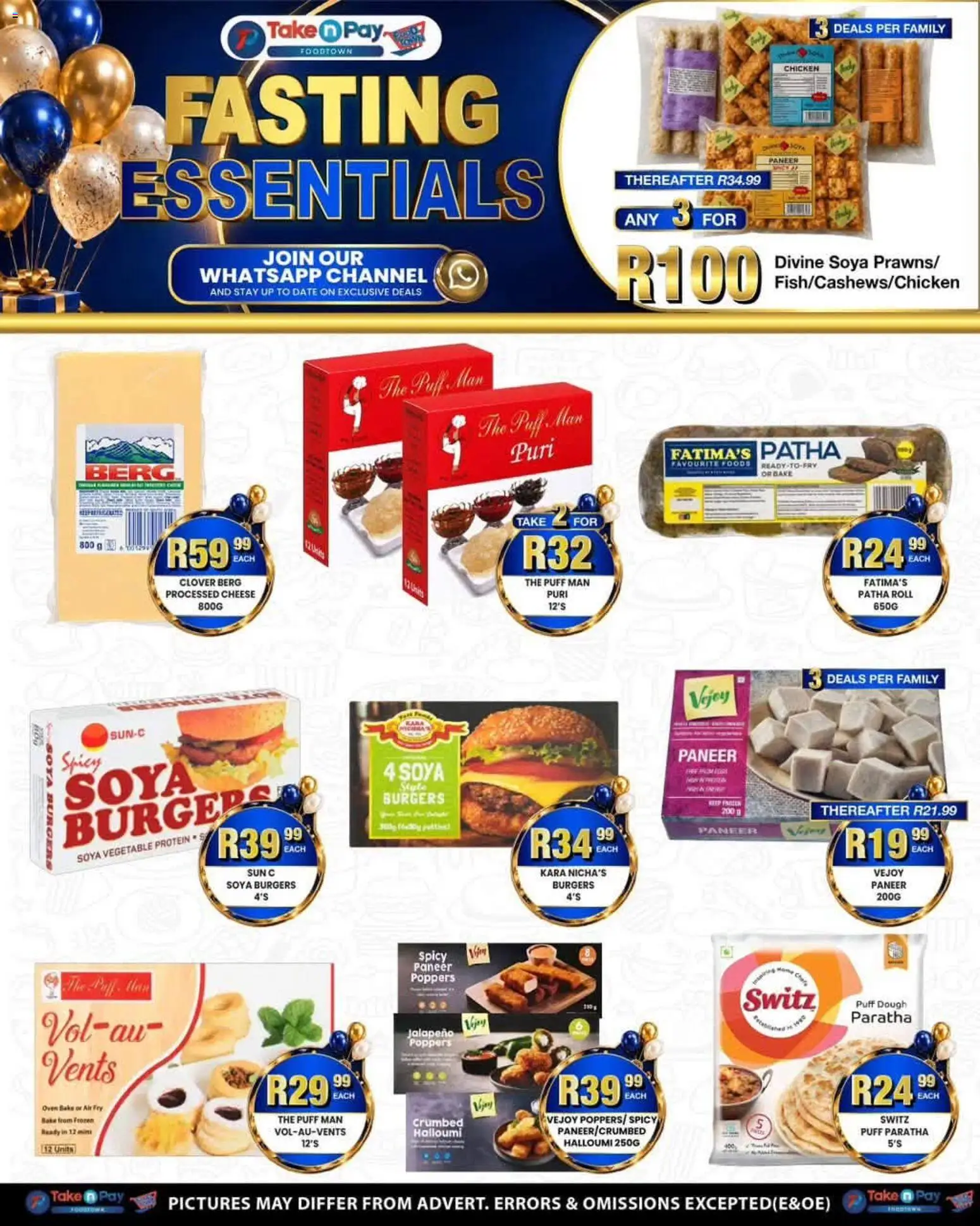 New Take n Pay catalogue – valid from 07/09/2026 | Page: 17 | Products: Oven, Protein, Chicken, Dough