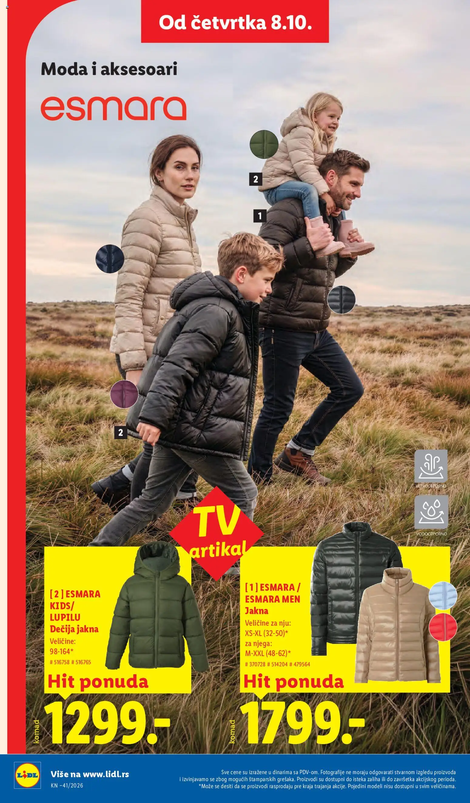Lidl katalog - važi od 08.10.2026 | Strana: 78