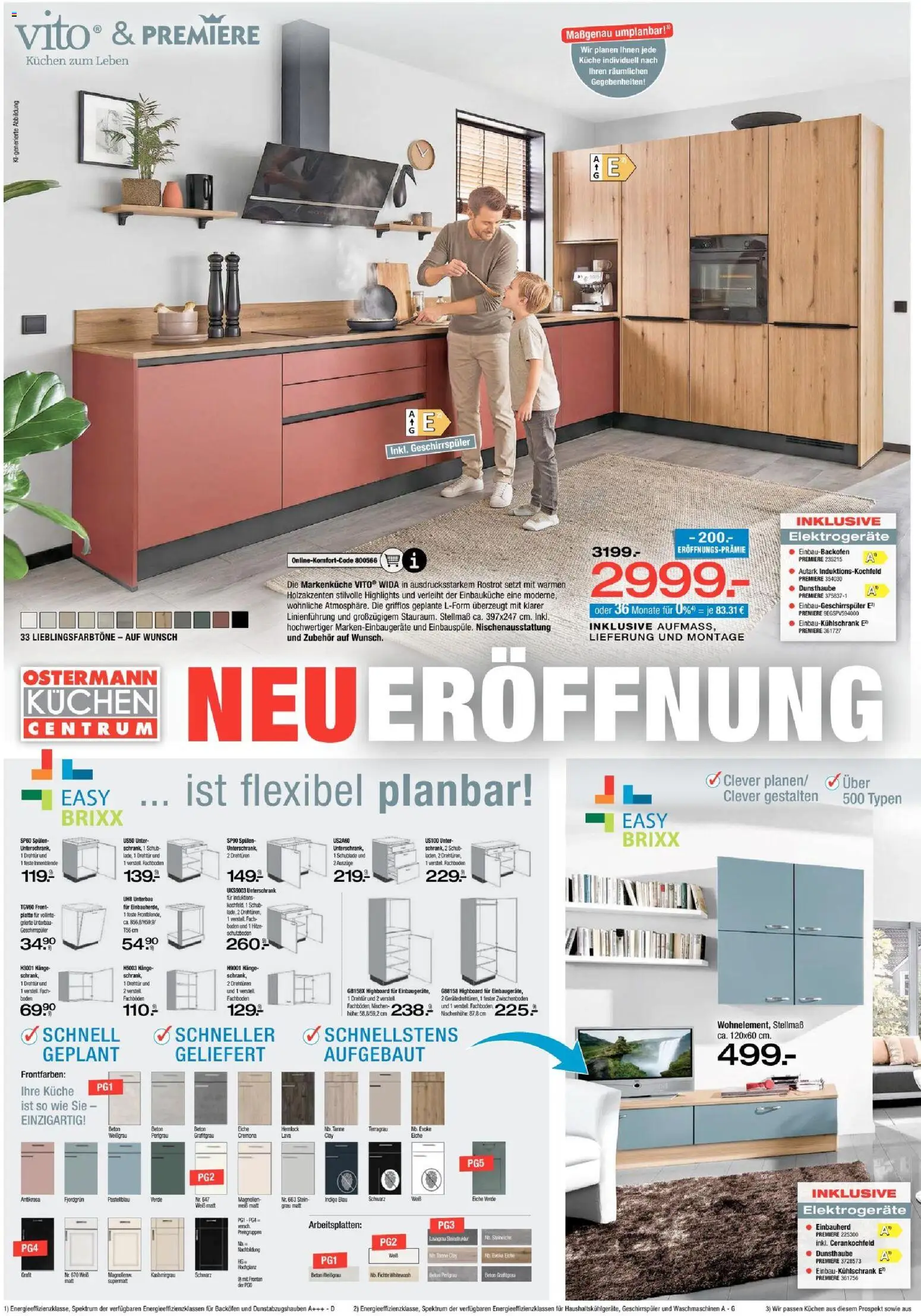 Ostermann Prospekt – gültig ab 31.10.2026 | Seite: 10 | Produkte: HIghboard, Küche, Grat, Kuchen