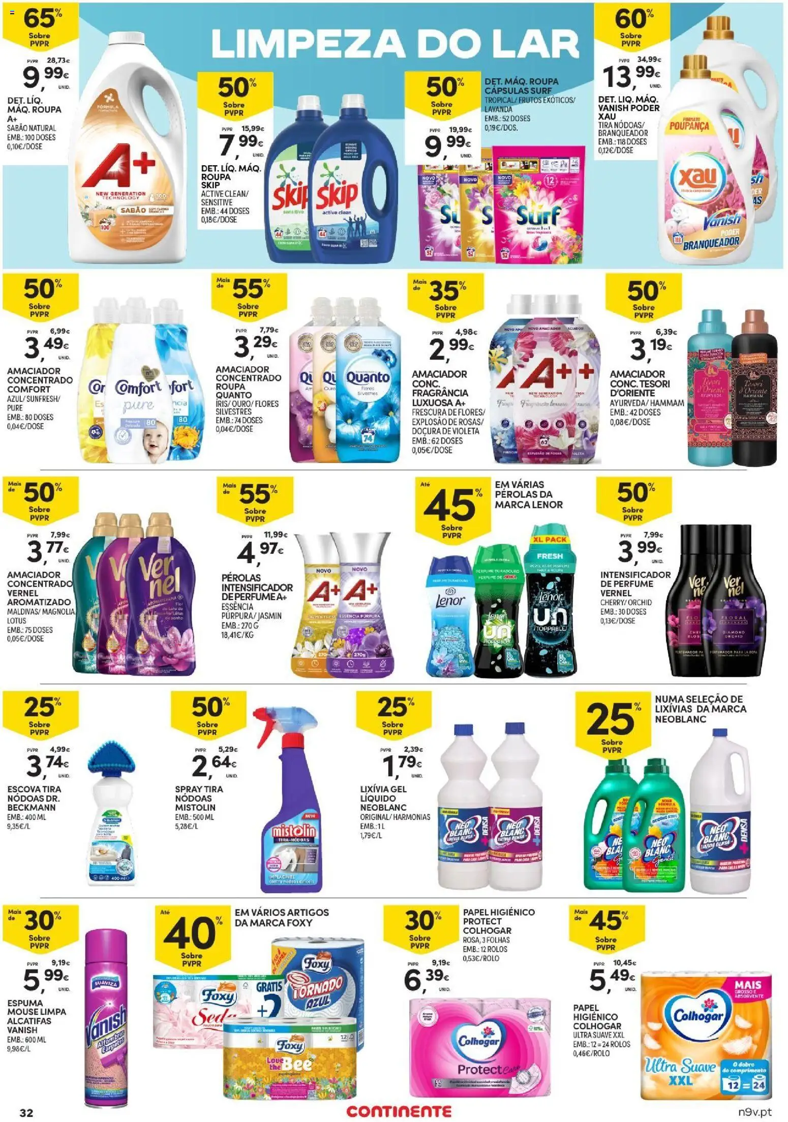 Continente folheto Açores │ válido de 15/10/2026 | Página: 32 | Produtos: Mouse, Perfume, Sabão, Cápsulas