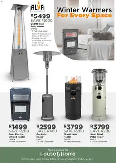 House and Home specials catalogue – valid from 01.01.2026