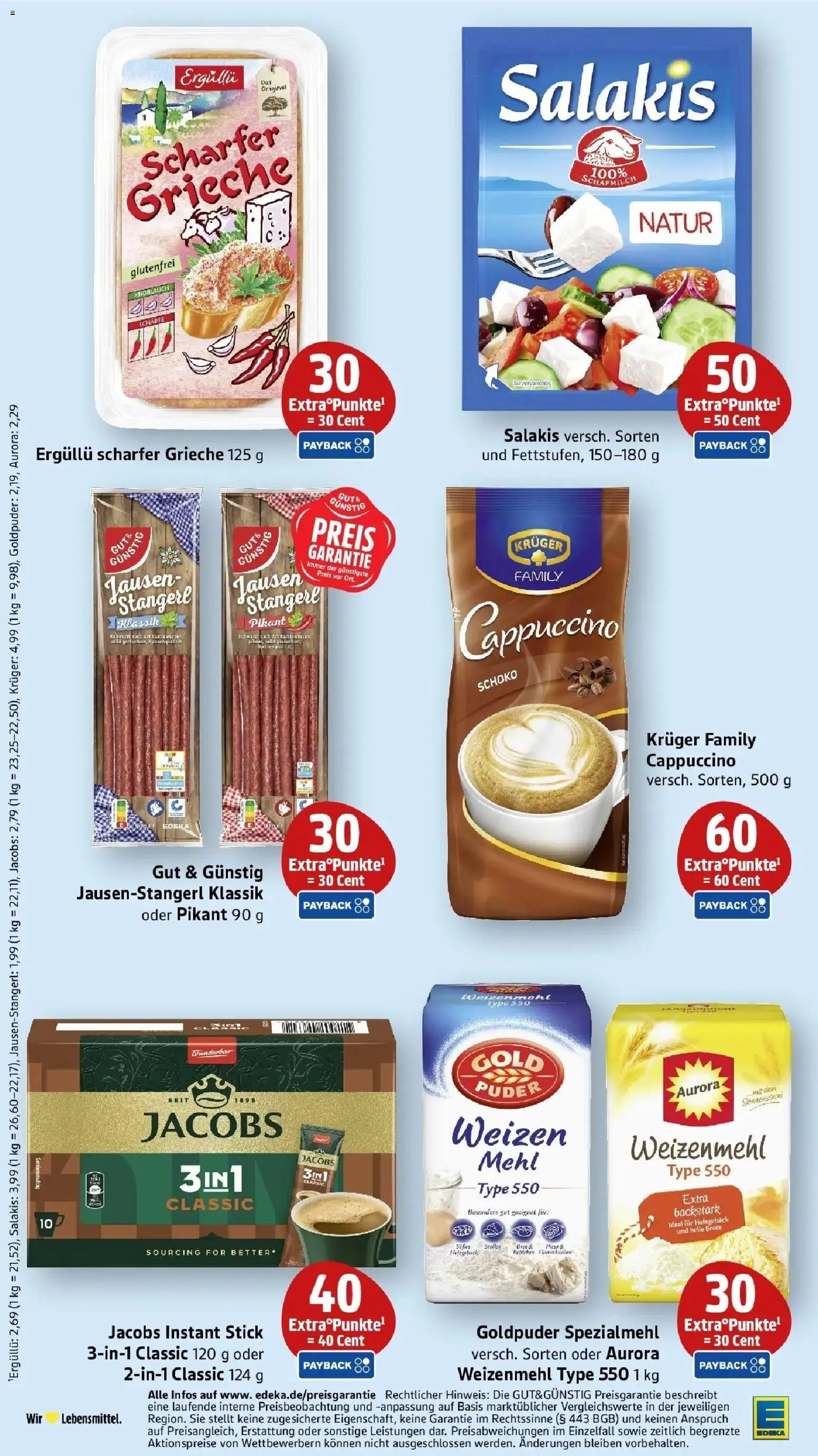Edeka Prospekt Stockach (ab 21.09.2026) » Angebote Online | Seite: 36 | Produkte: Puder, Knoblauch, Salakis, Pizza