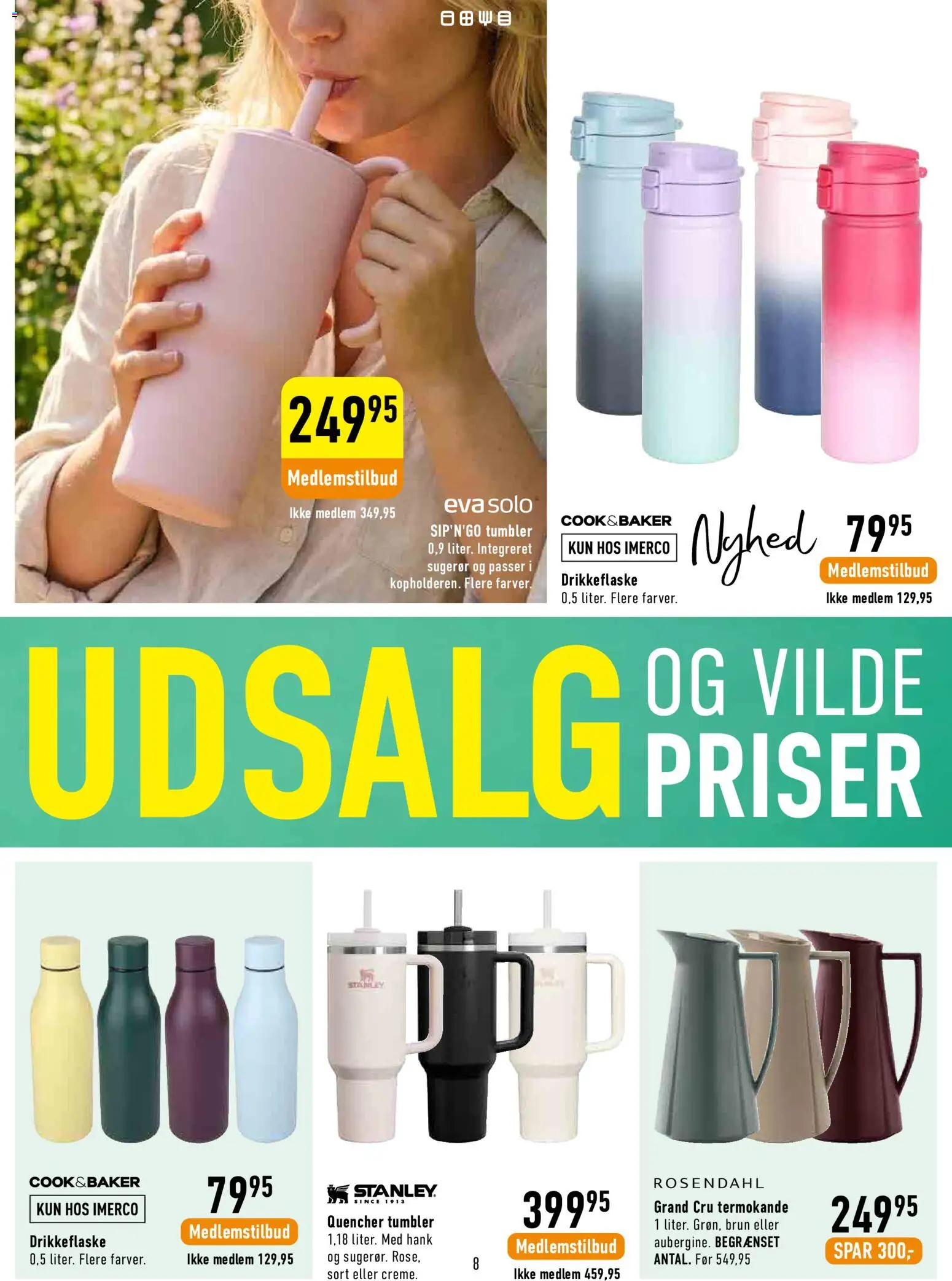 Imerco tilbudsavis – gyldig fra 12.06.2026 | Side: 8 | Produkter: Is