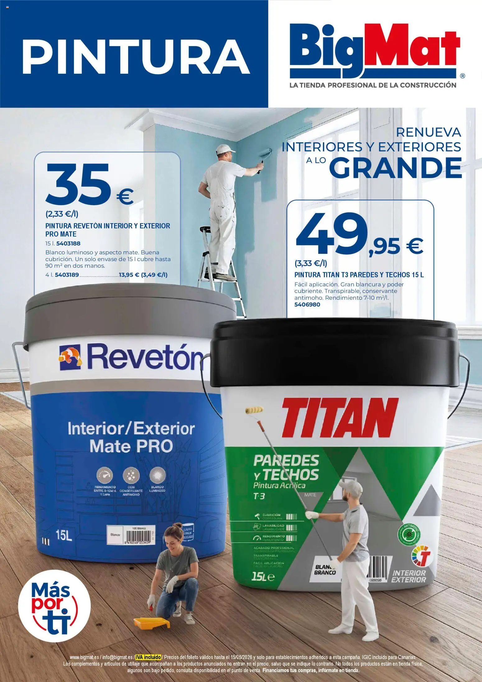 BigMat - Pintura 2026 │ válido desde el 20.04.2026 | Página: 1
