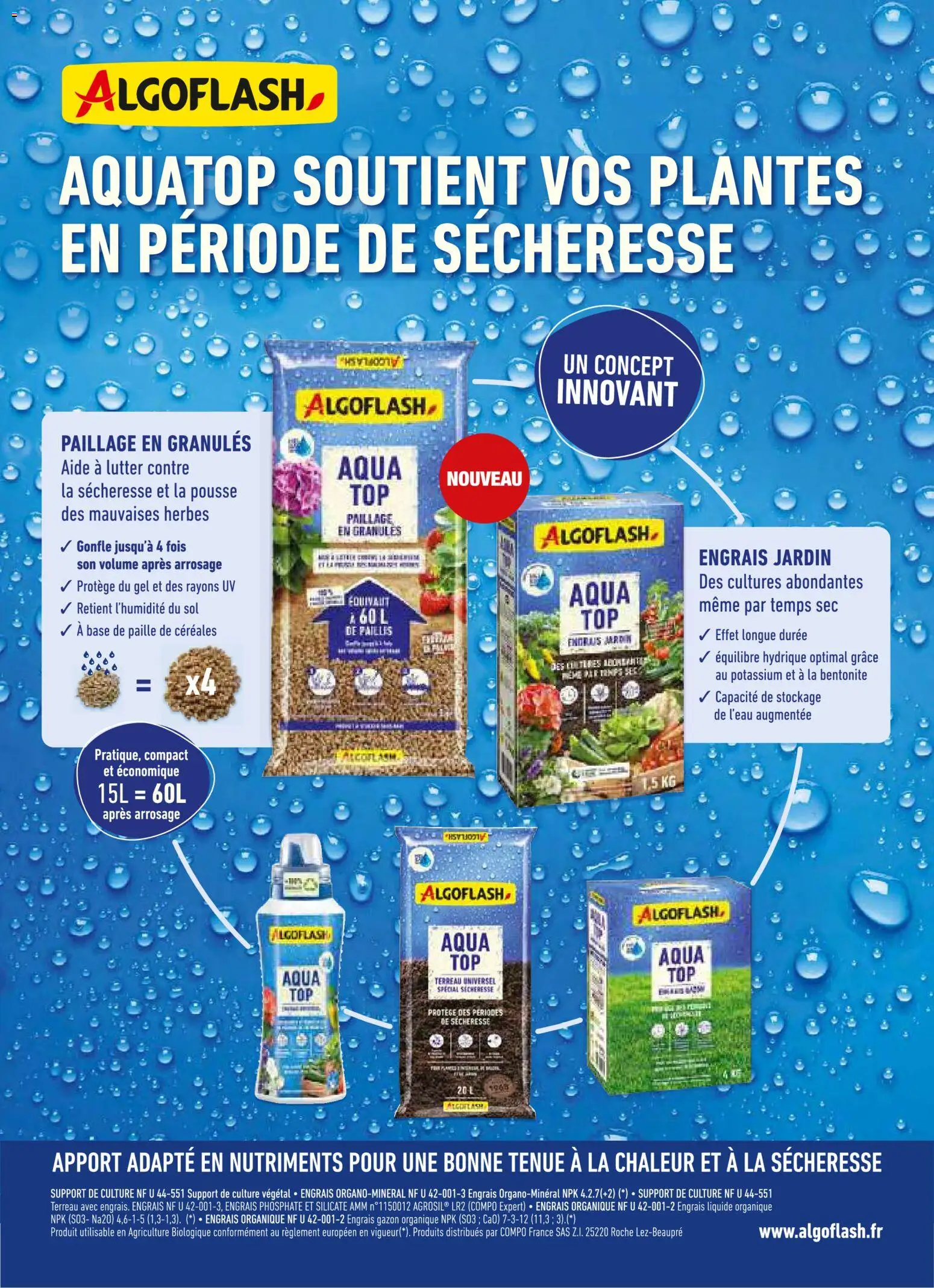 {H1} | Page: 51 | Produits: Engrais, Terreau Universel, Plantes, Terreau