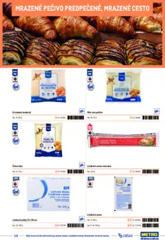 Metro leták platný od 05.12.2025 | Strana: 119 | Produkty: Croissant, Lístkové cesto, Mrazené cesto