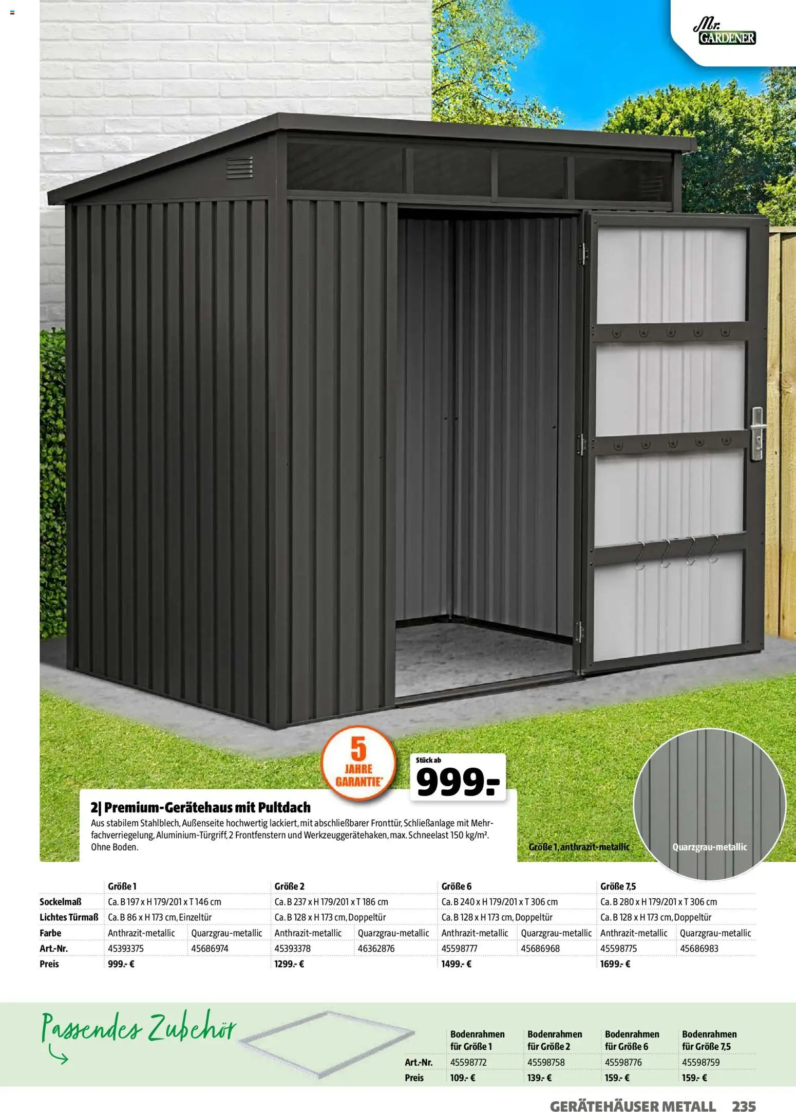 Hagebau Gartenjahr gültig ab 13.03.2026 | Seite: 235
