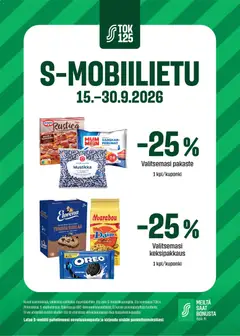 S-market-mainoslehti voimassa 15/09/2026 alkaen