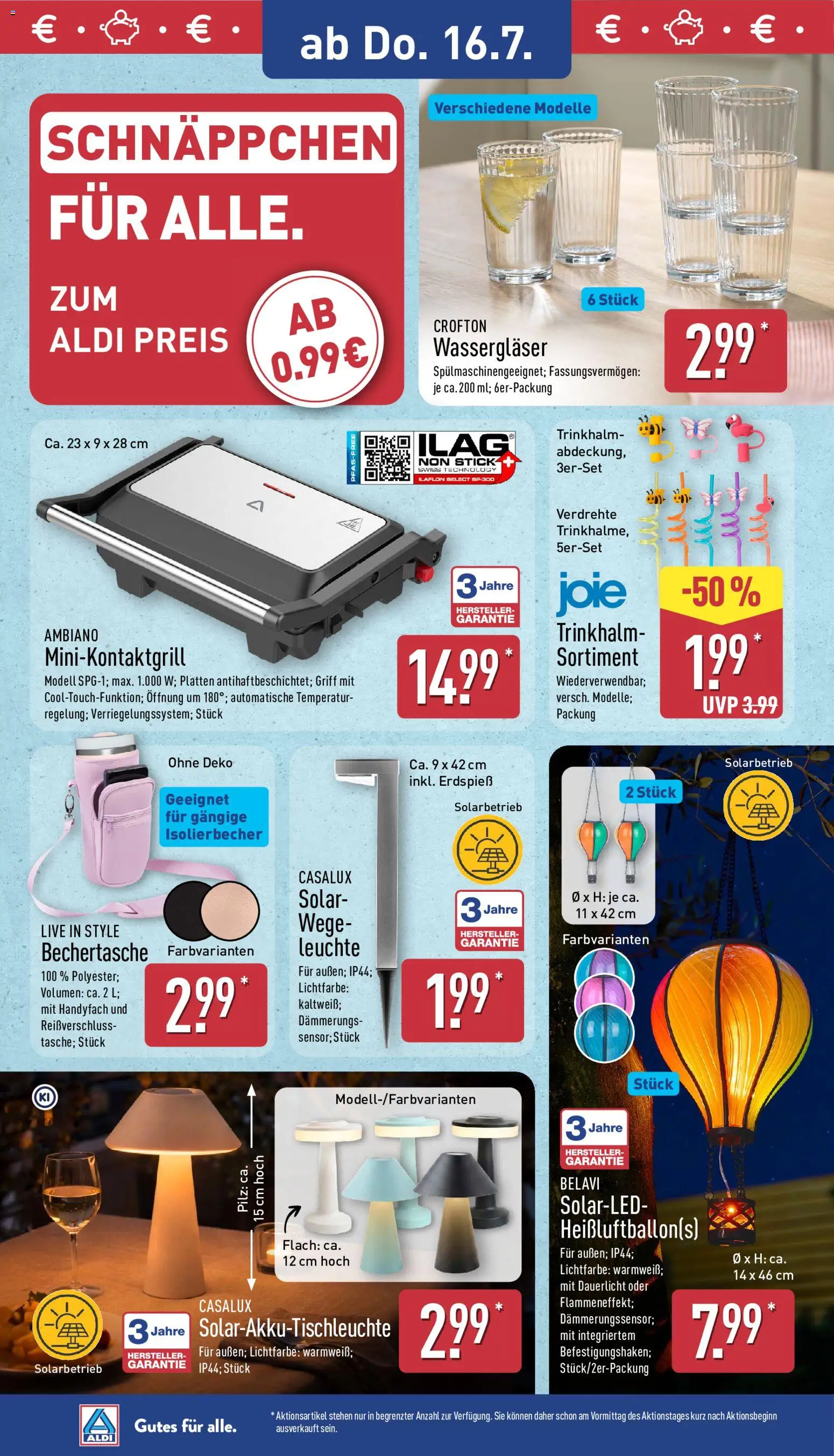 Aldi Prospekt – gültig ab 13.07.2026 | Seite: 24 | Produkte: Grill, Belavi