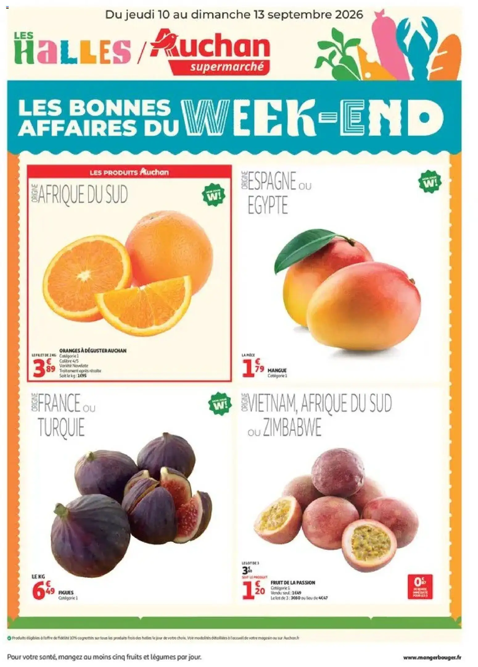 {H1} | Page: 1 | Produits: Mangue, Vanille, Figues, Oranges