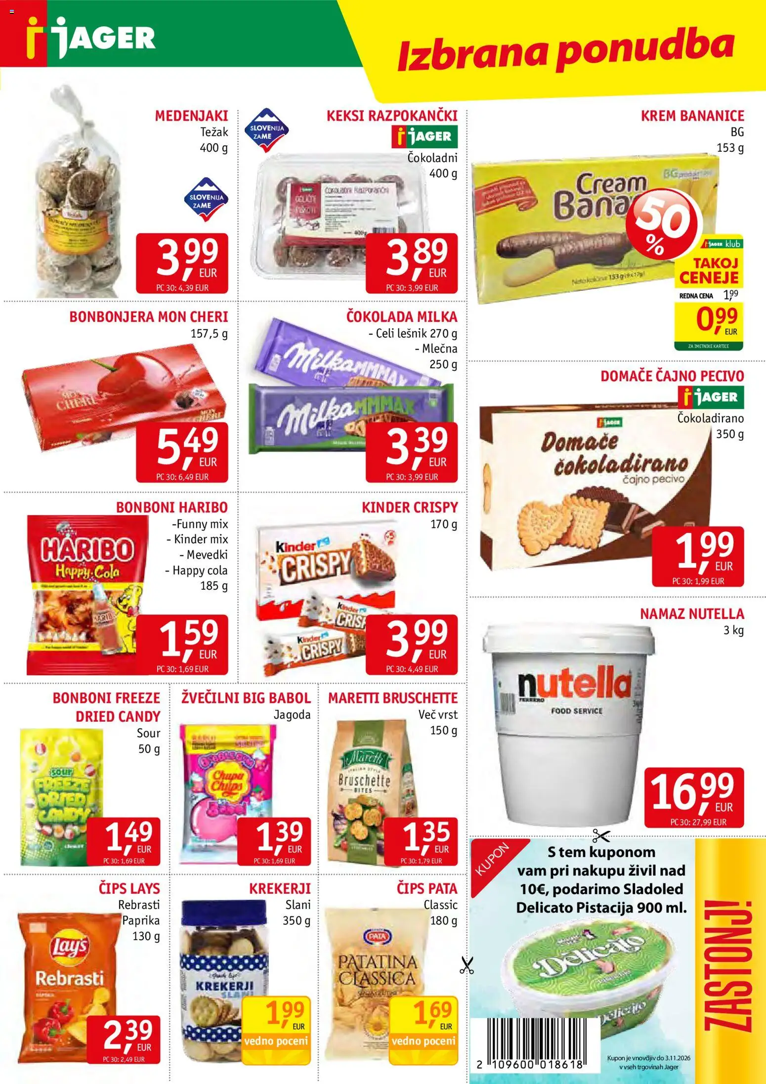 Novi Jager katalog ponudbe – veljaven od 28.10.2026 | Stran: 11