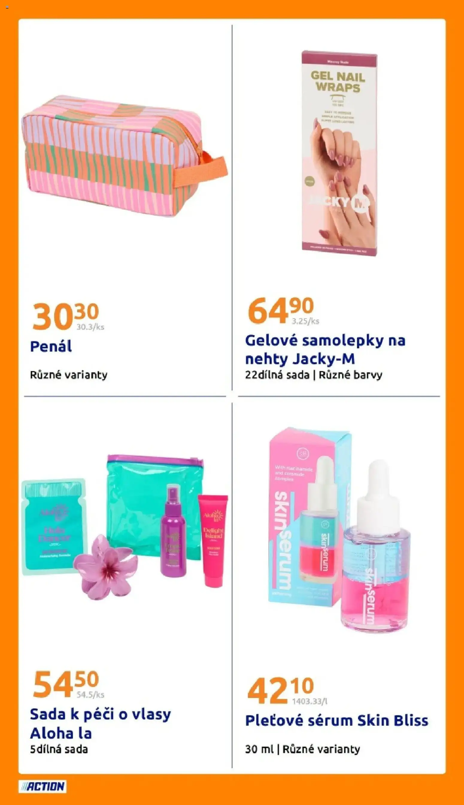 Action aktuální leták od 15.04.2026 | Strana: 26 | Produkty: Sérum, Samolepky, Nehty, Barvy